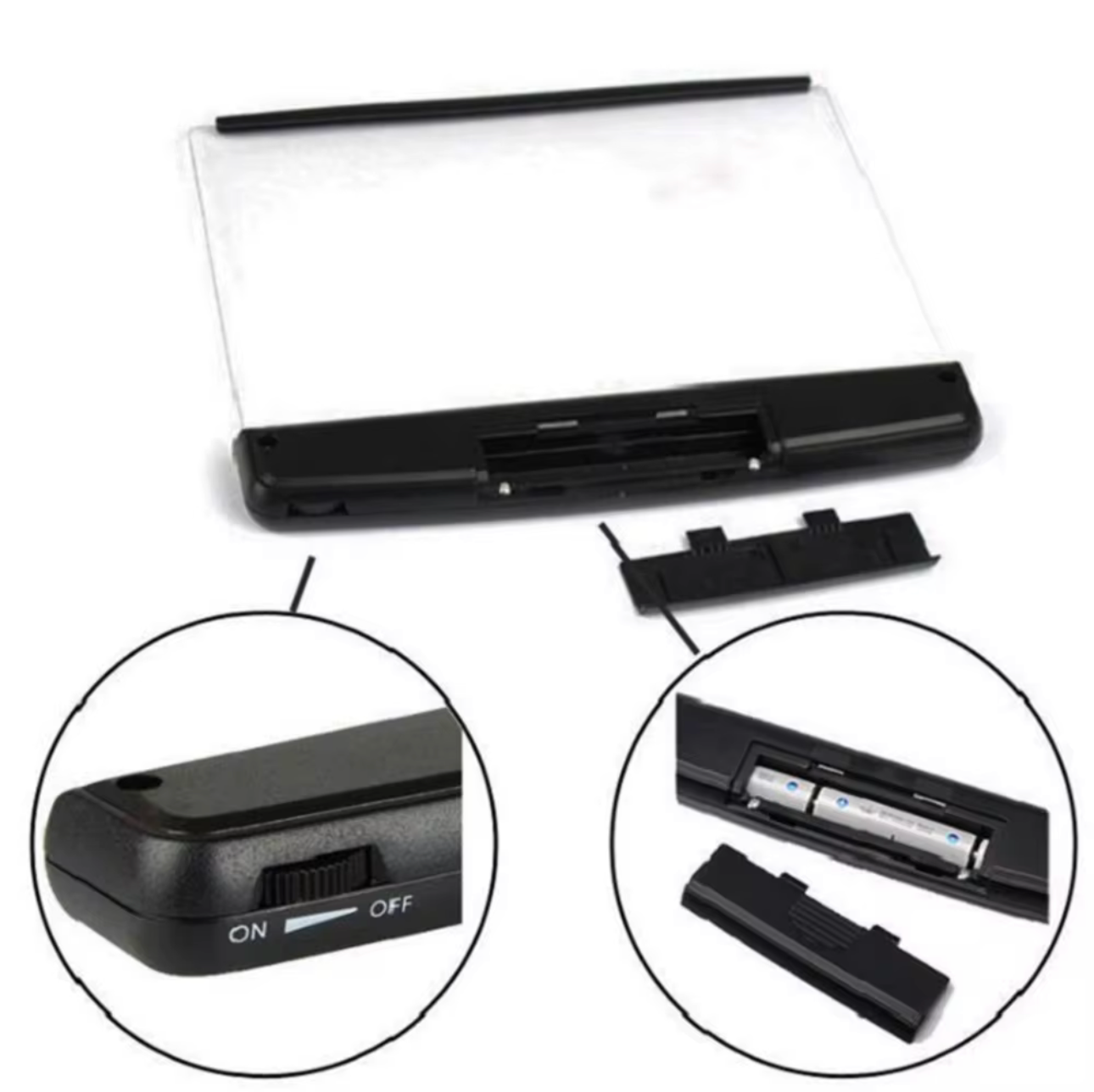 Triple Illumination LED Book Light For Serious Religious/Book Lovers Of All Kind